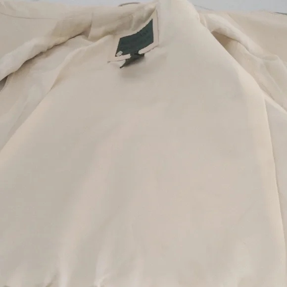 Serrano Leather cream vest Sz M - Picture 3 of 4